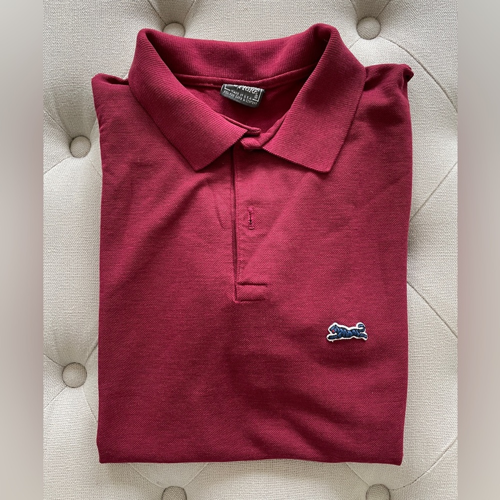 Vintage Le Tigre Collared T-shirt